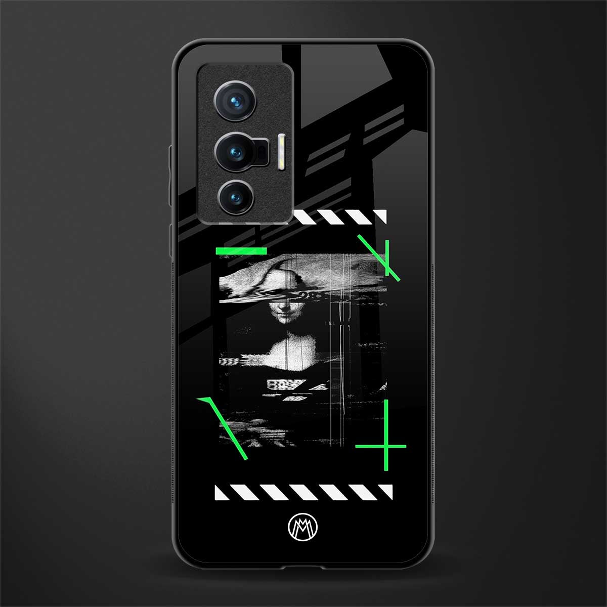 mona lisa art glass case for vivo x70 image