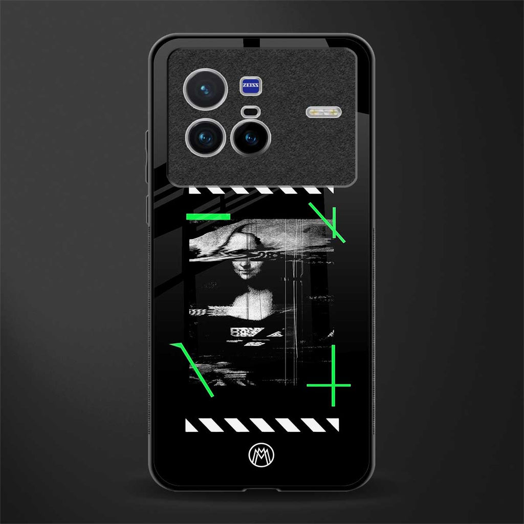 mona lisa art glass case for vivo x80 image