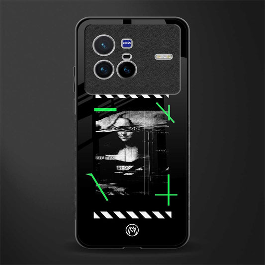 mona lisa art glass case for vivo x80 image