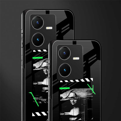 mona lisa art back phone cover | glass case for vivo y22