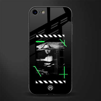 mona lisa art glass case for iphone se 2020 image