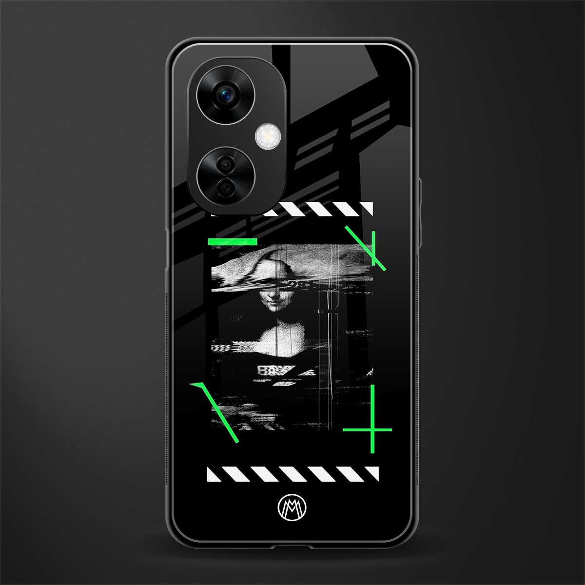 mona lisa art back phone cover | glass case for oneplus nord ce 3 lite