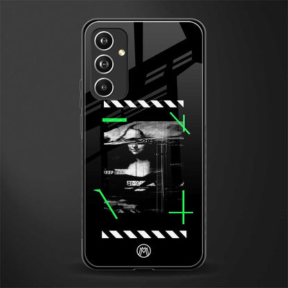 mona lisa art back phone cover | glass case for samsung galaxy a54 5g