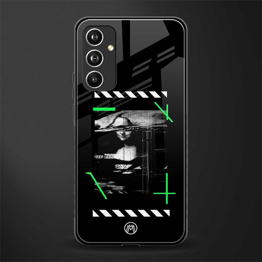 mona lisa art back phone cover | glass case for samsung galaxy a54 5g