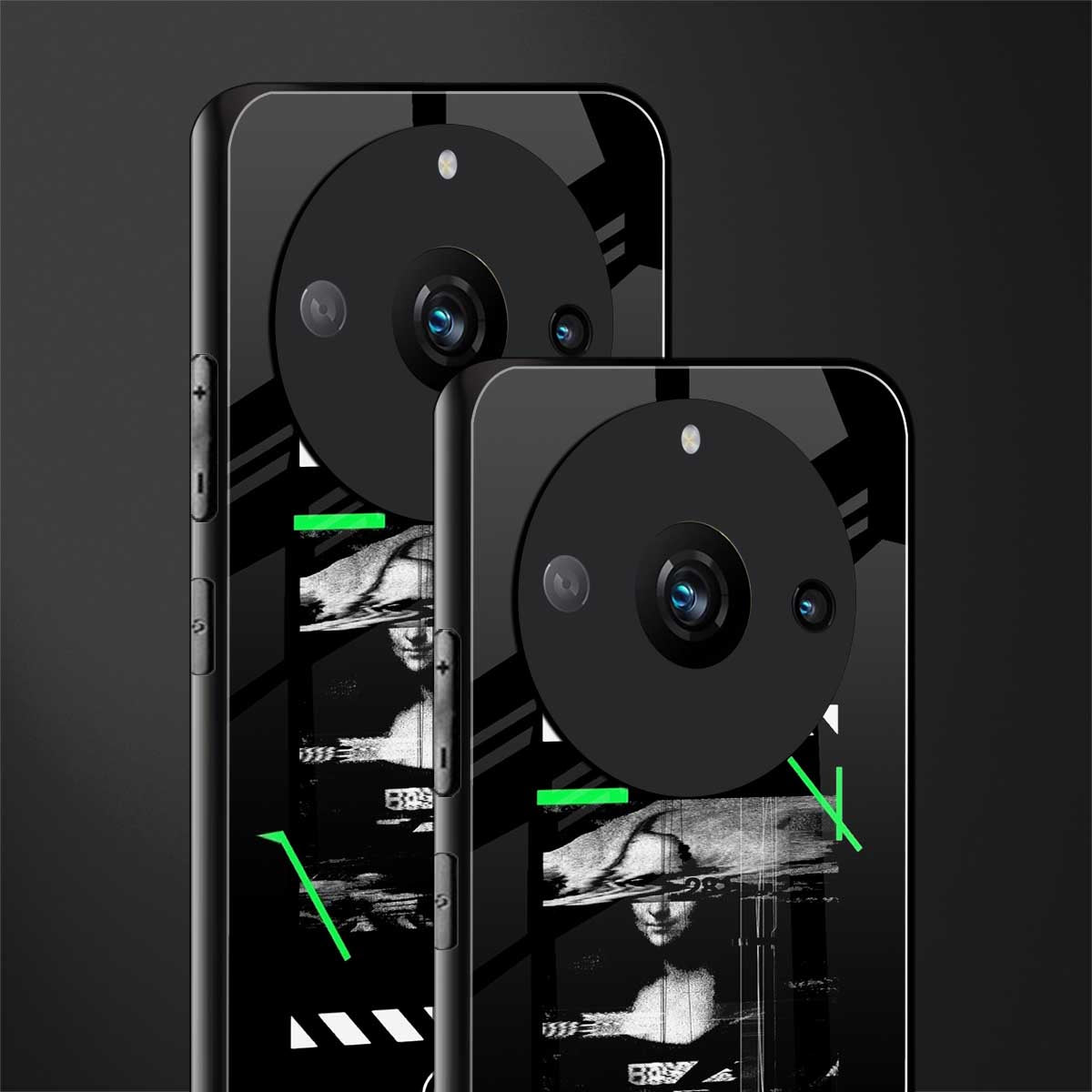 mona lisa art back phone cover | glass case for realme 11 pro 5g