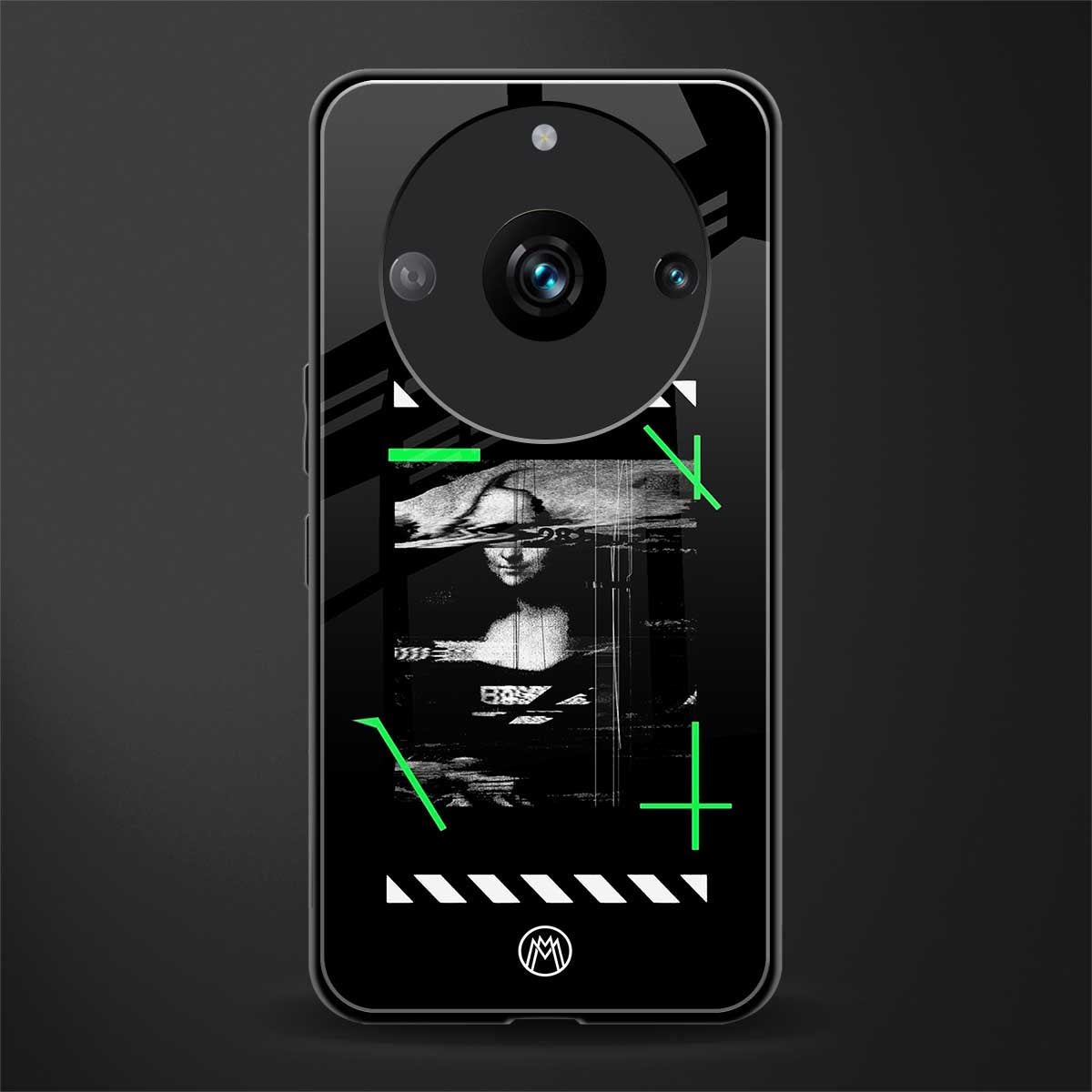 mona lisa art back phone cover | glass case for realme 11 pro 5g