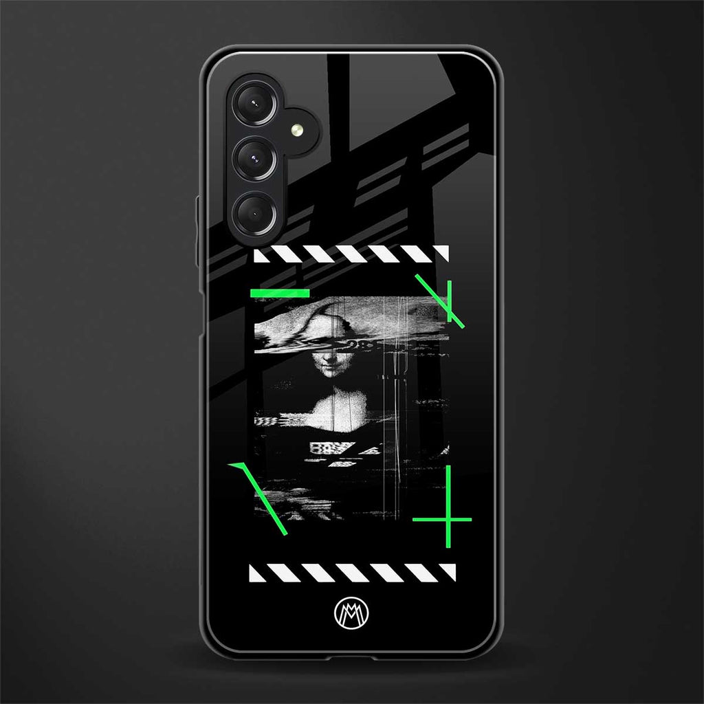 mona lisa art back phone cover | glass case for samsun galaxy a24 4g