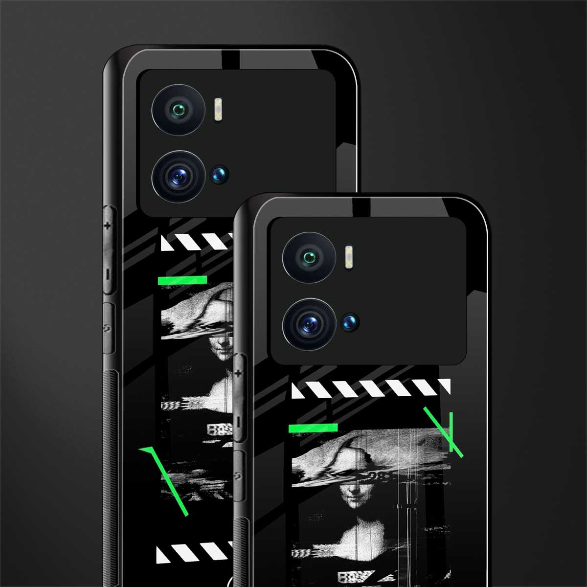 mona lisa art back phone cover | glass case for iQOO 9 Pro