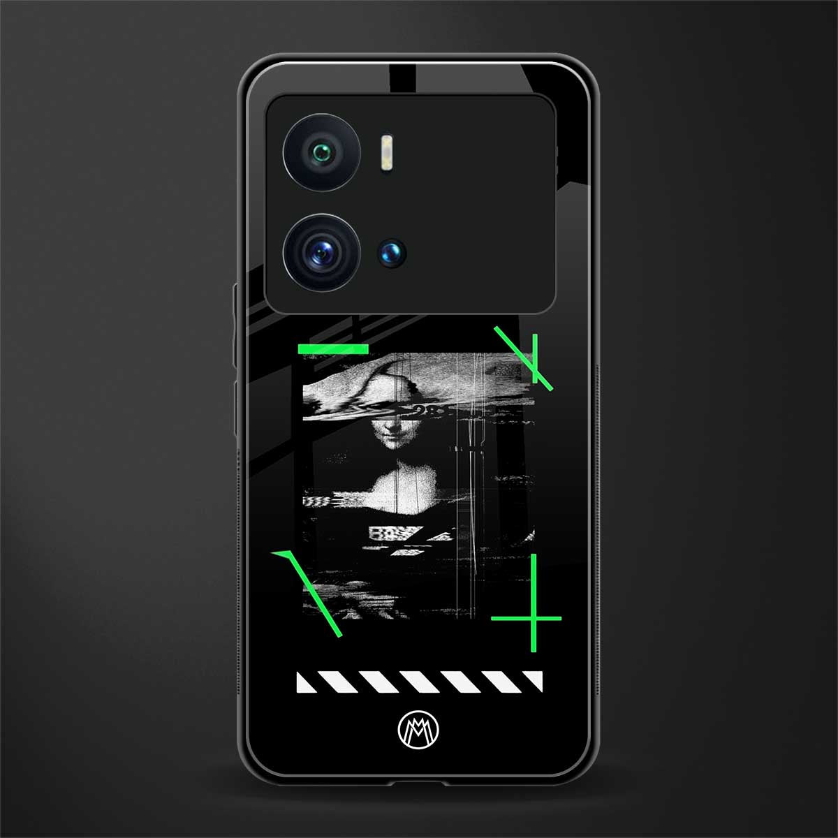 mona lisa art back phone cover | glass case for iQOO 9 Pro