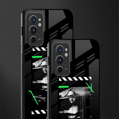 mona lisa art glass case for oneplus 9rt image-2