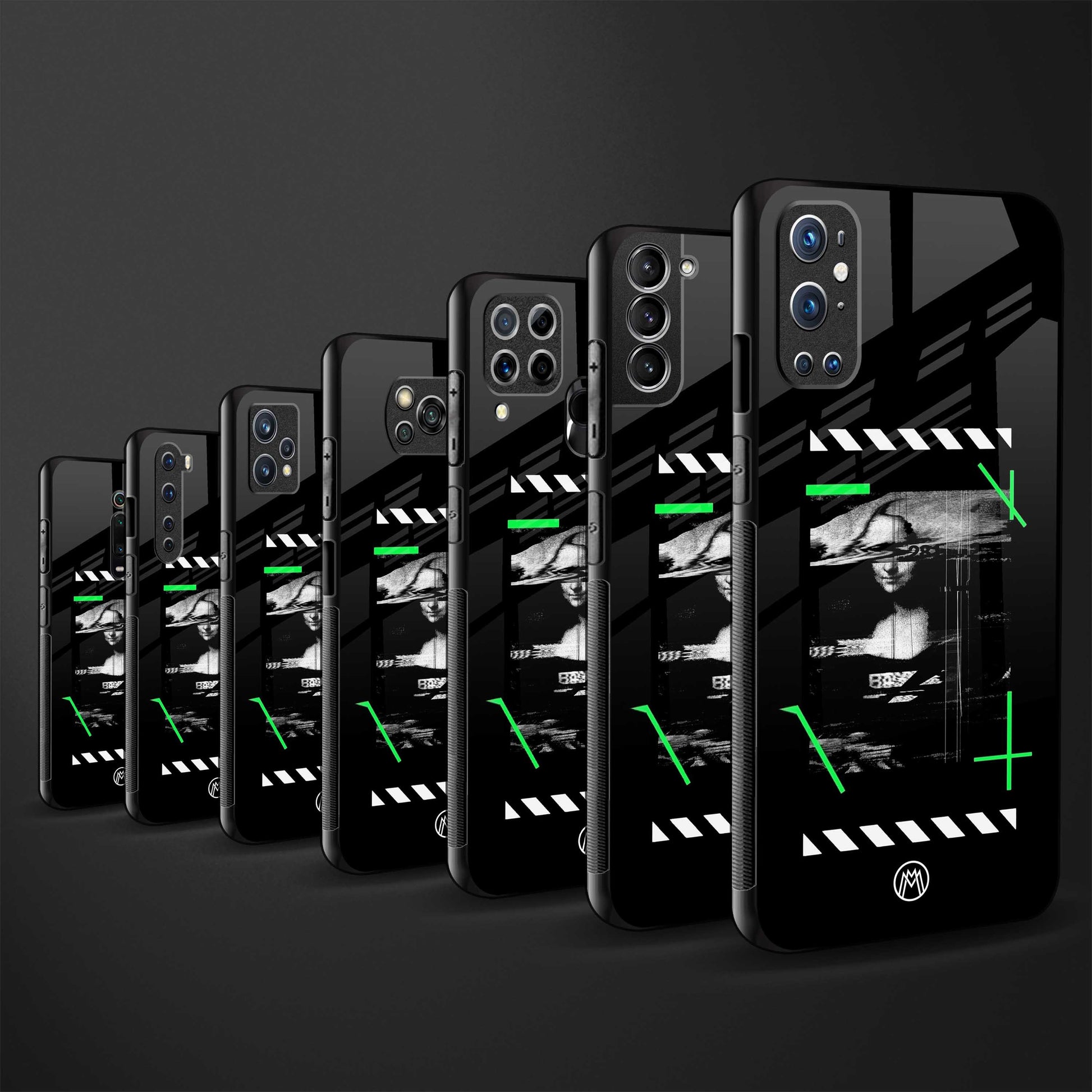 mona lisa art glass case for realme c21 image-3