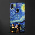 mona lisa starry night glass case for redmi 7redmi y3 image