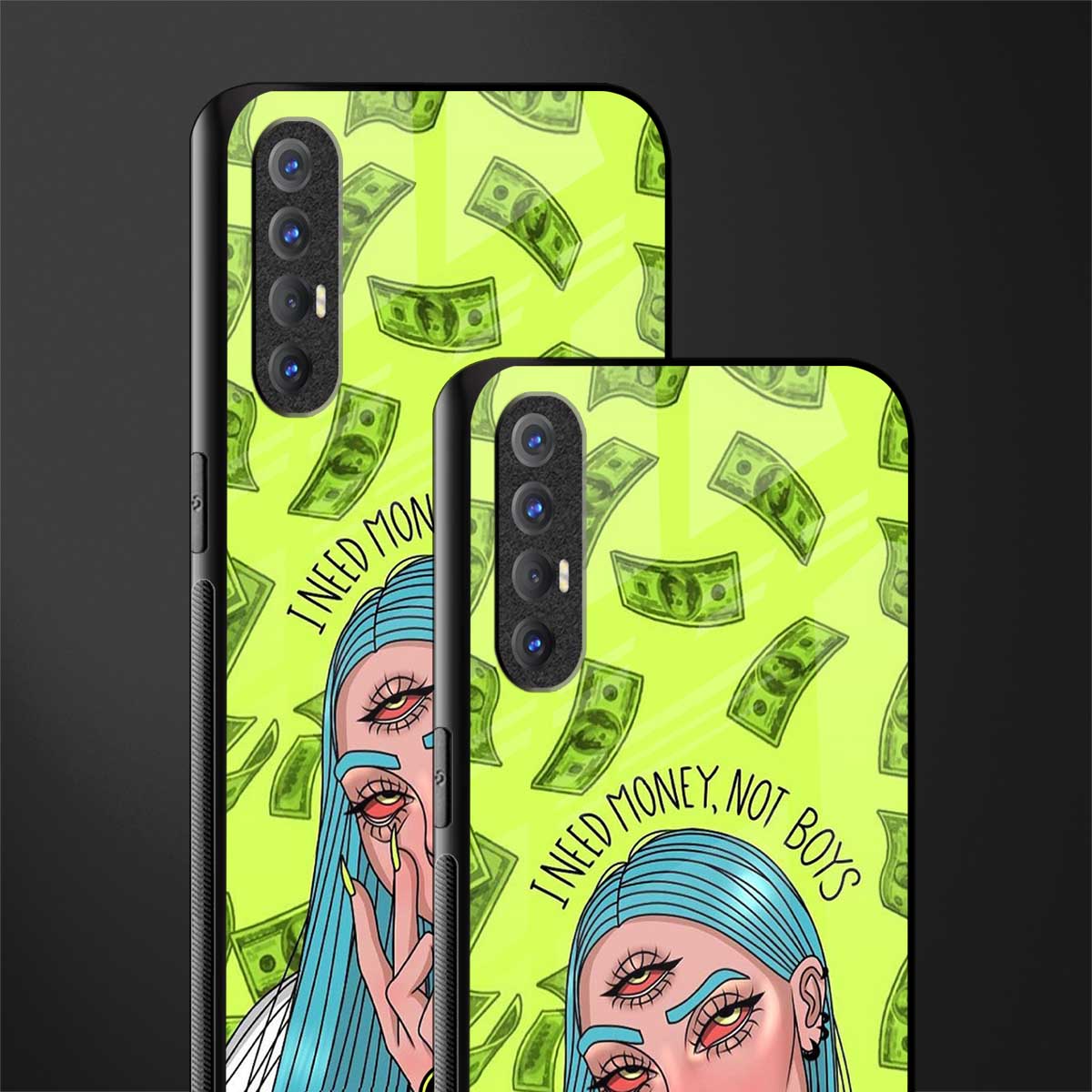 money over boys glass case for oppo reno 3 pro image-2