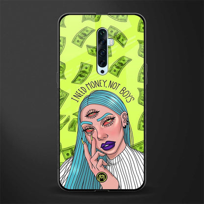 money over boys glass case for oppo reno 2f image