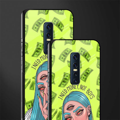 money over boys glass case for vivo v17 pro image-2