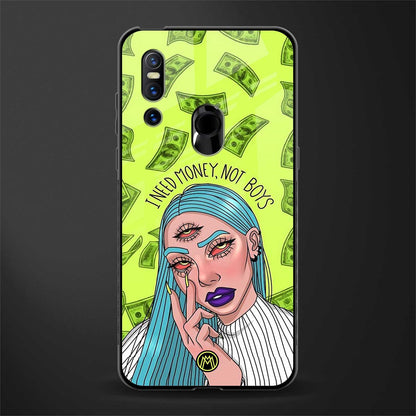 money over boys glass case for vivo v15 image