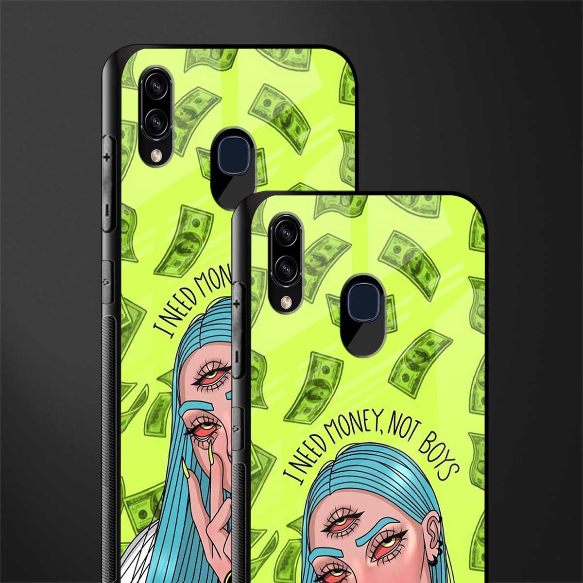 money over boys glass case for samsung galaxy a30 image-2