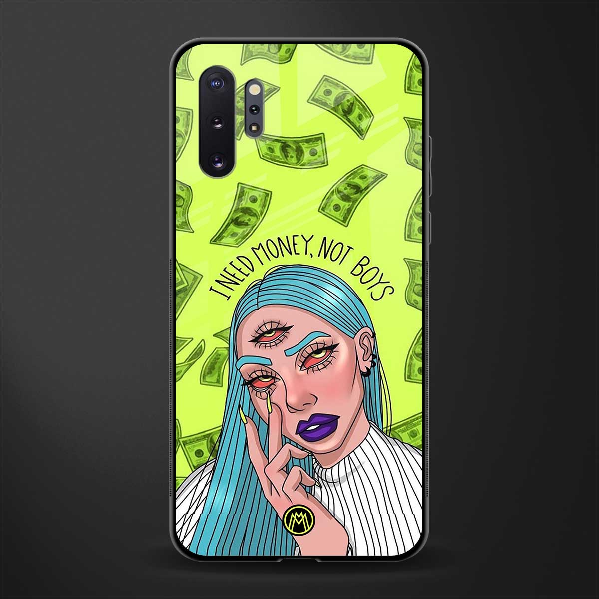 money over boys glass case for samsung galaxy note 10 plus image