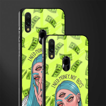 money over boys glass case for redmi note 7 pro image-2