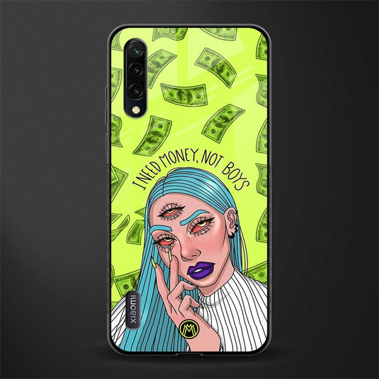 money over boys glass case for mi a3 redmi a3 image