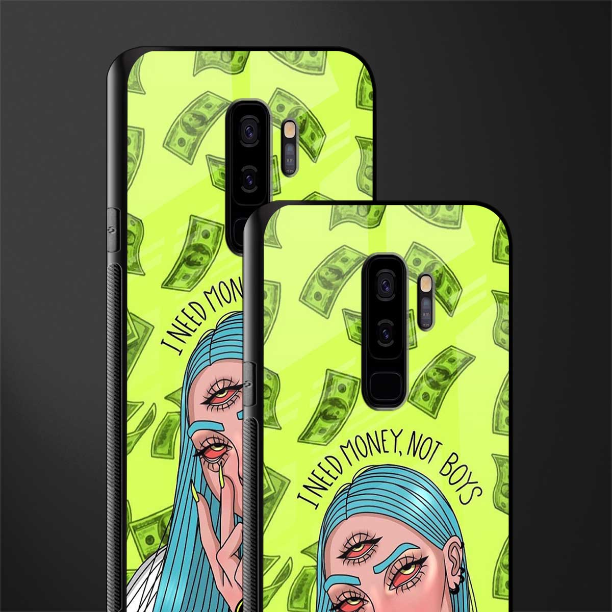 money over boys glass case for samsung galaxy s9 plus image-2