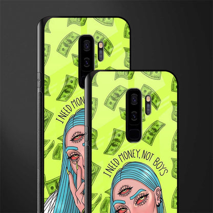 money over boys glass case for samsung galaxy s9 plus image-2