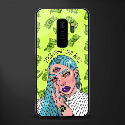 money over boys glass case for samsung galaxy s9 plus image