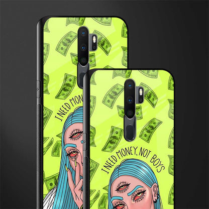 money over boys glass case for oppo a5 2020 image-2
