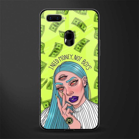 money over boys glass case for oppo a5s image