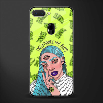money over boys glass case for oppo a5 image