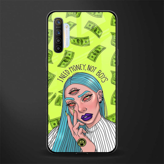 money over boys glass case for realme x2 image