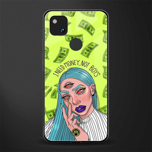 money over boys back phone cover | glass case for google pixel 4a 4g