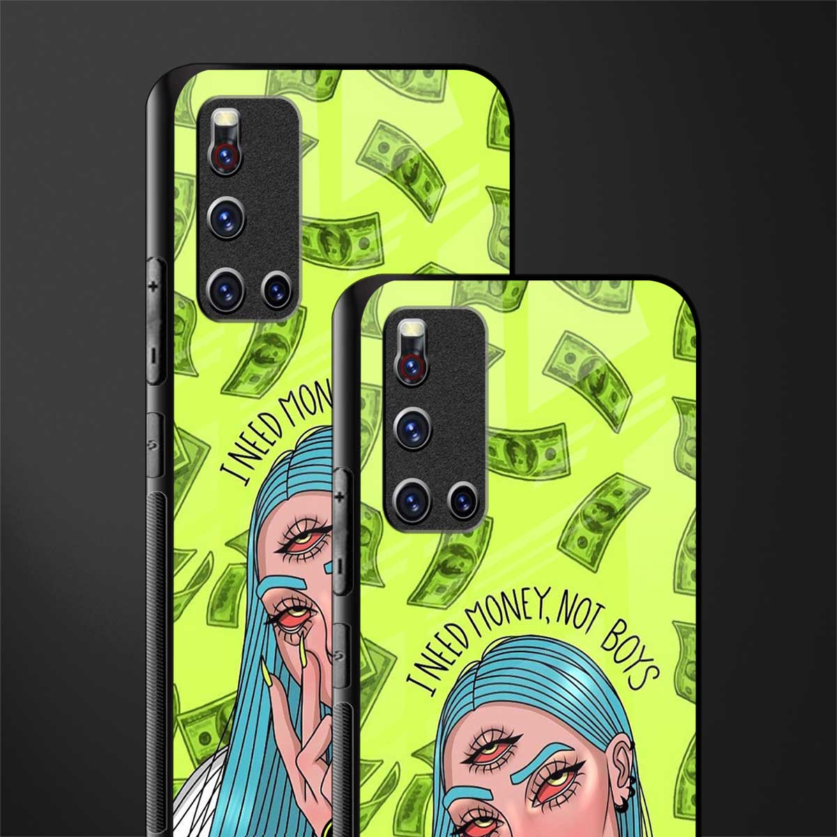 money over boys glass case for vivo v19 image-2