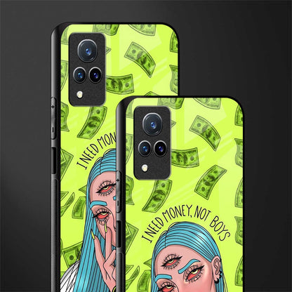 money over boys glass case for vivo v21 5g image-2