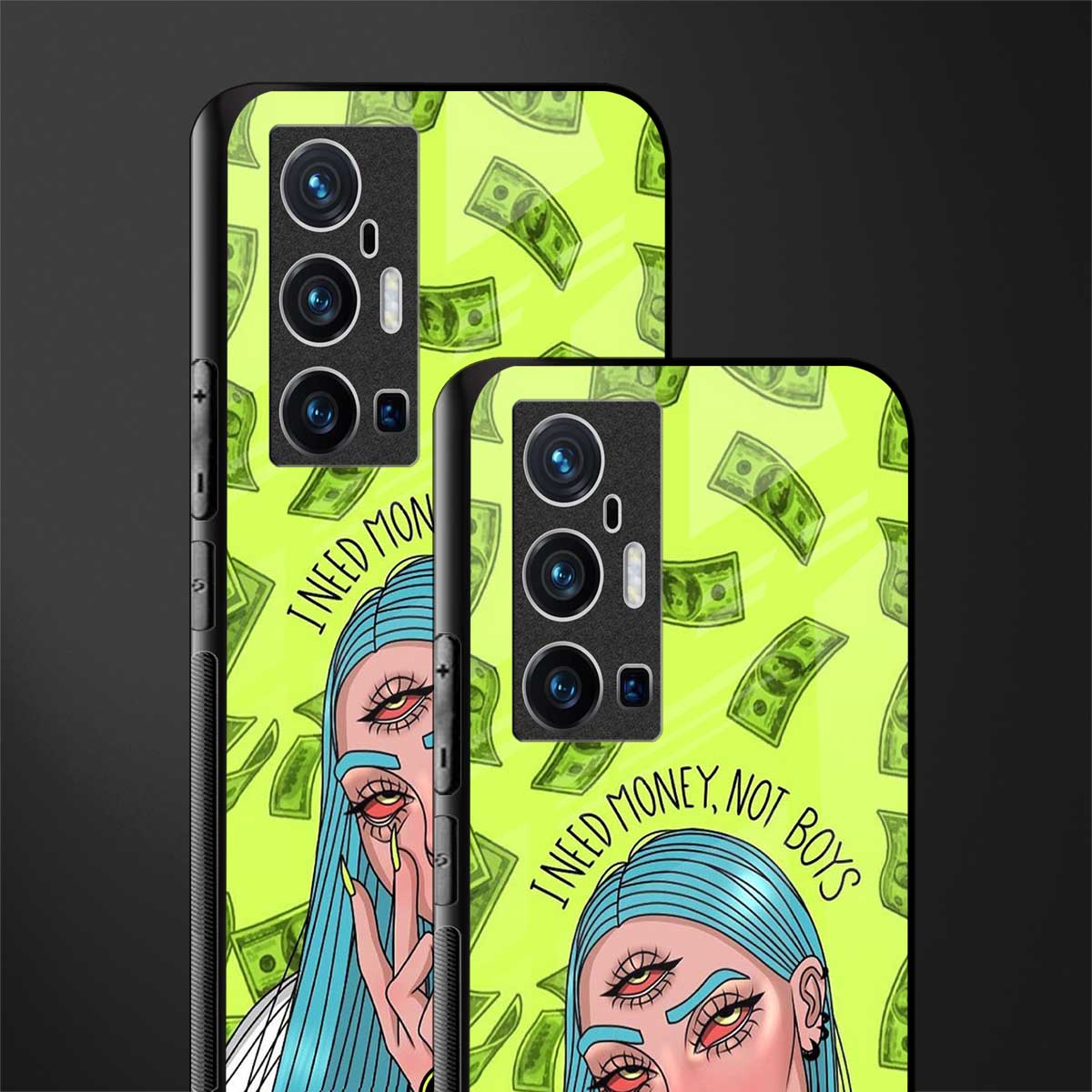 money over boys glass case for vivo x70 pro plus image-2