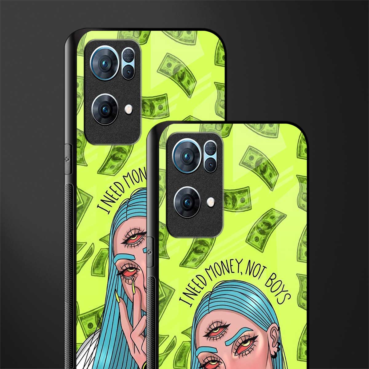 money over boys glass case for oppo reno7 pro 5g image-2