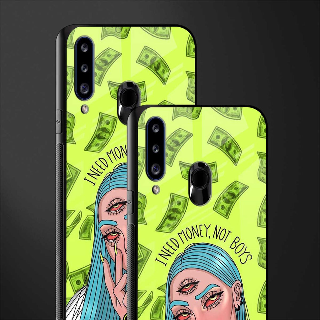 money over boys glass case for samsung galaxy a20s image-2
