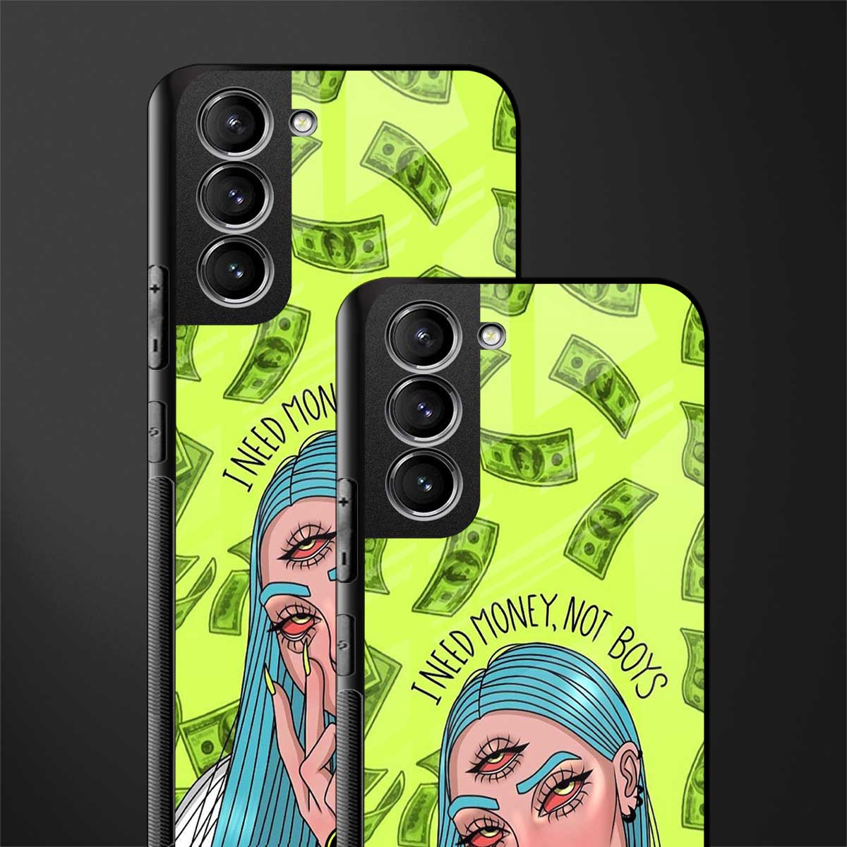 money over boys glass case for samsung galaxy s21 plus image-2