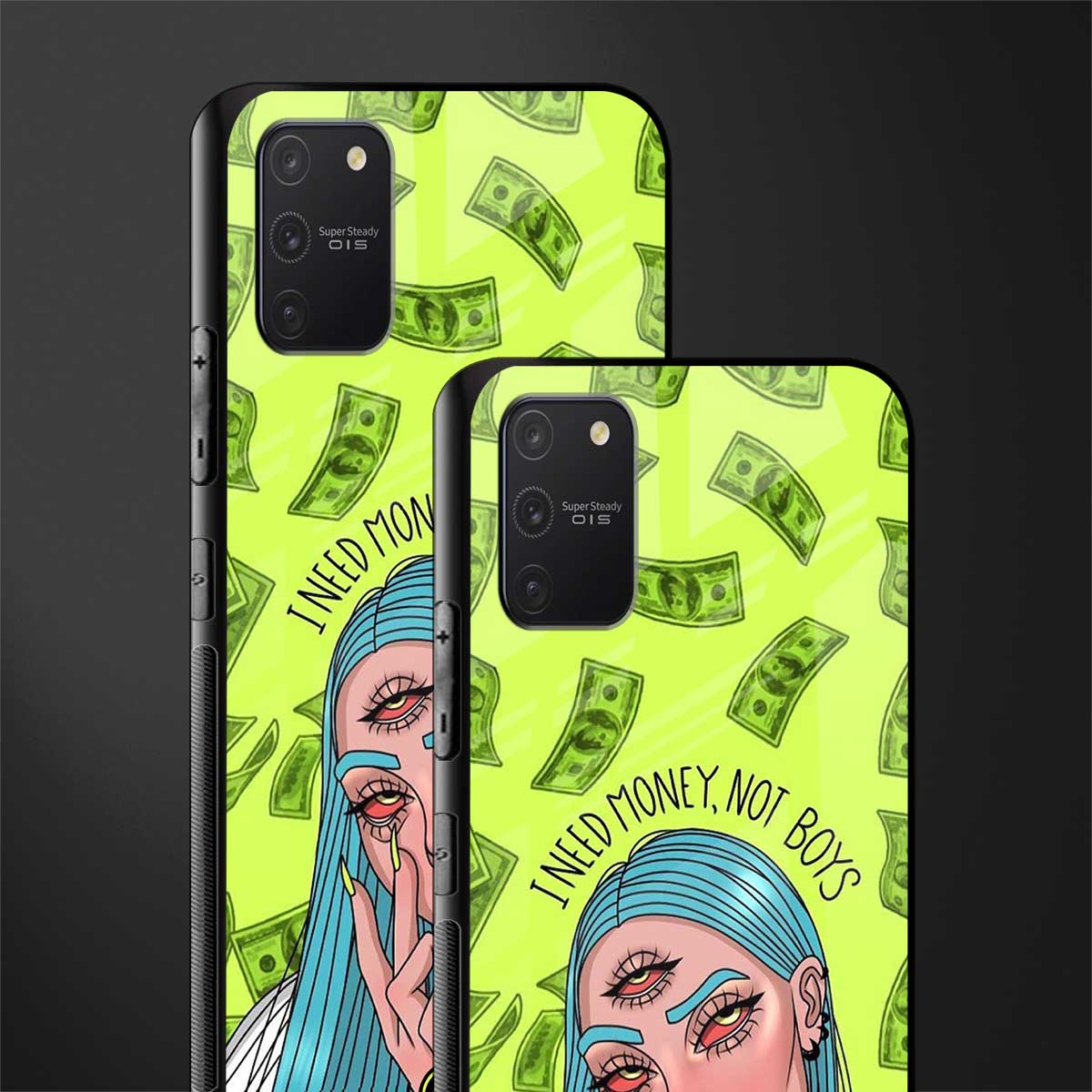 money over boys glass case for samsung galaxy a91 image-2