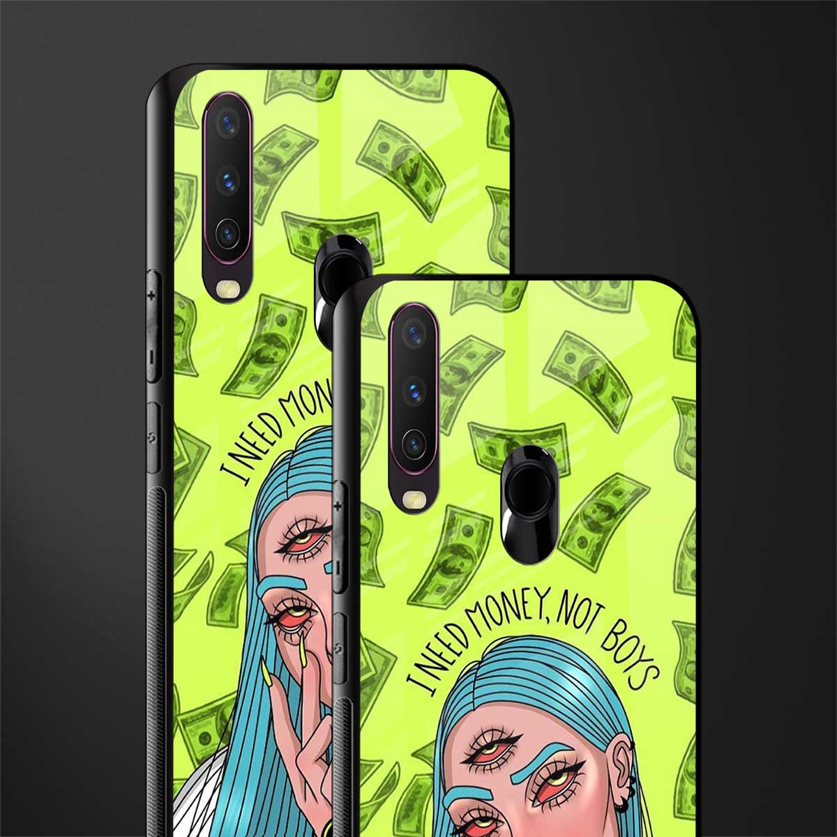 money over boys glass case for vivo y12 image-2