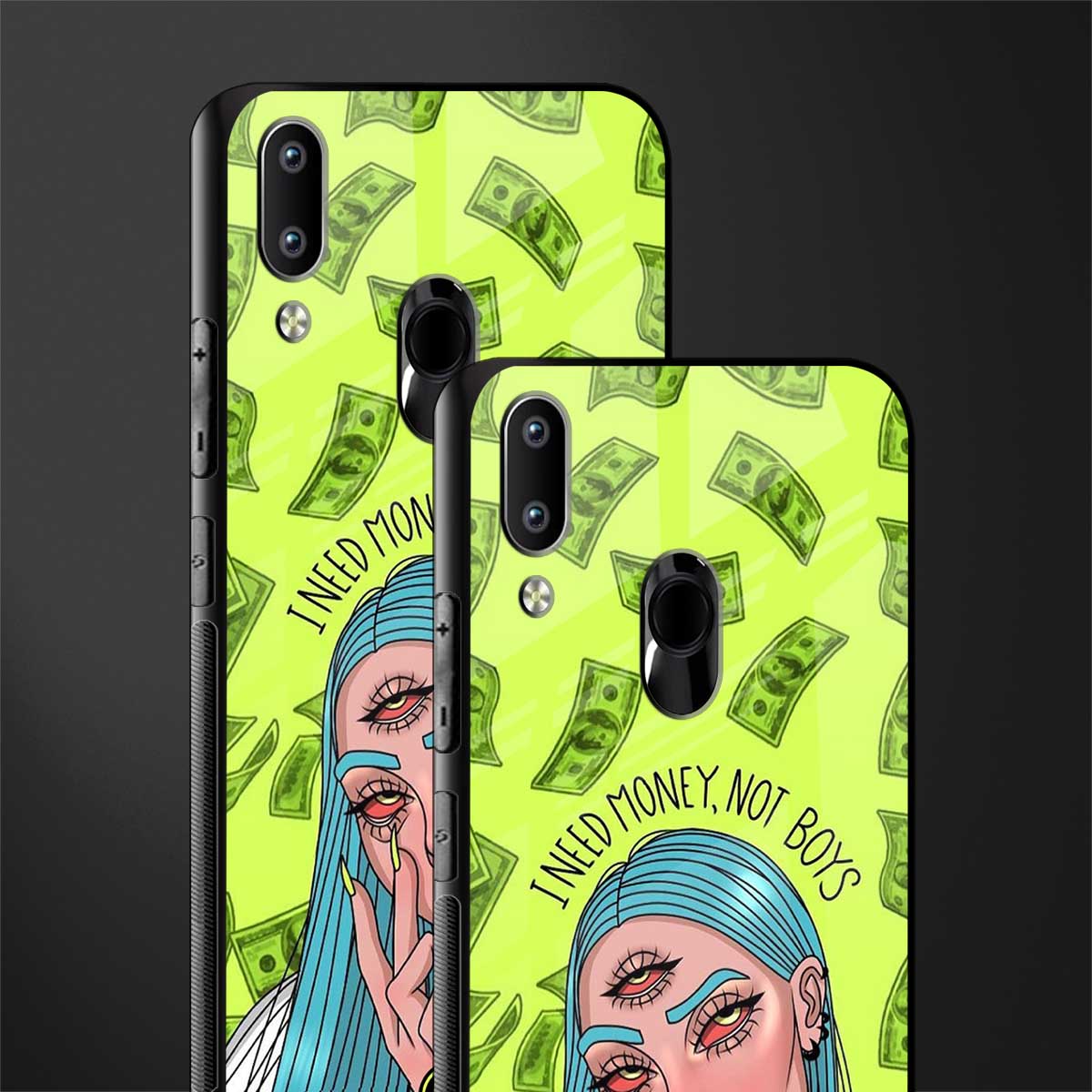 money over boys glass case for vivo y95 image-2