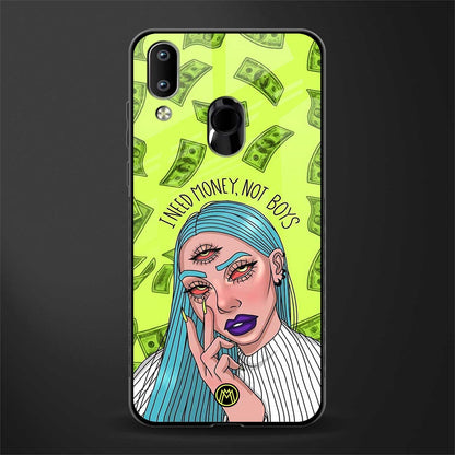 money over boys glass case for vivo y91 image