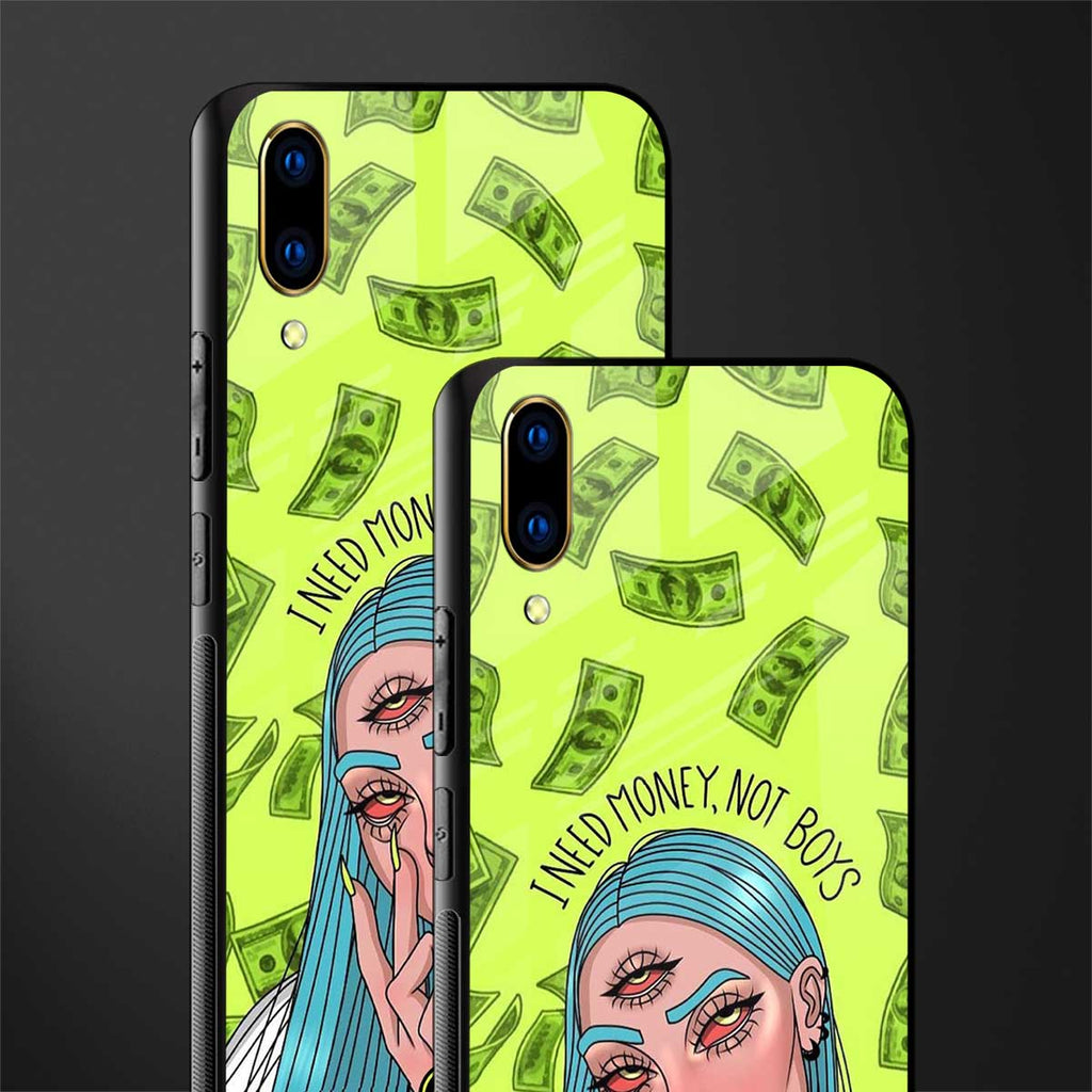 money over boys glass case for vivo v11 pro image-2