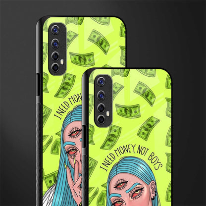 money over boys glass case for realme 7 image-2