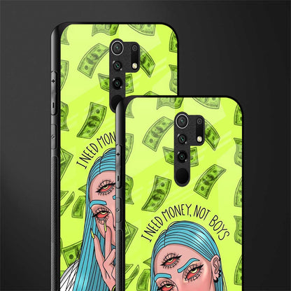 money over boys glass case for poco m2 image-2