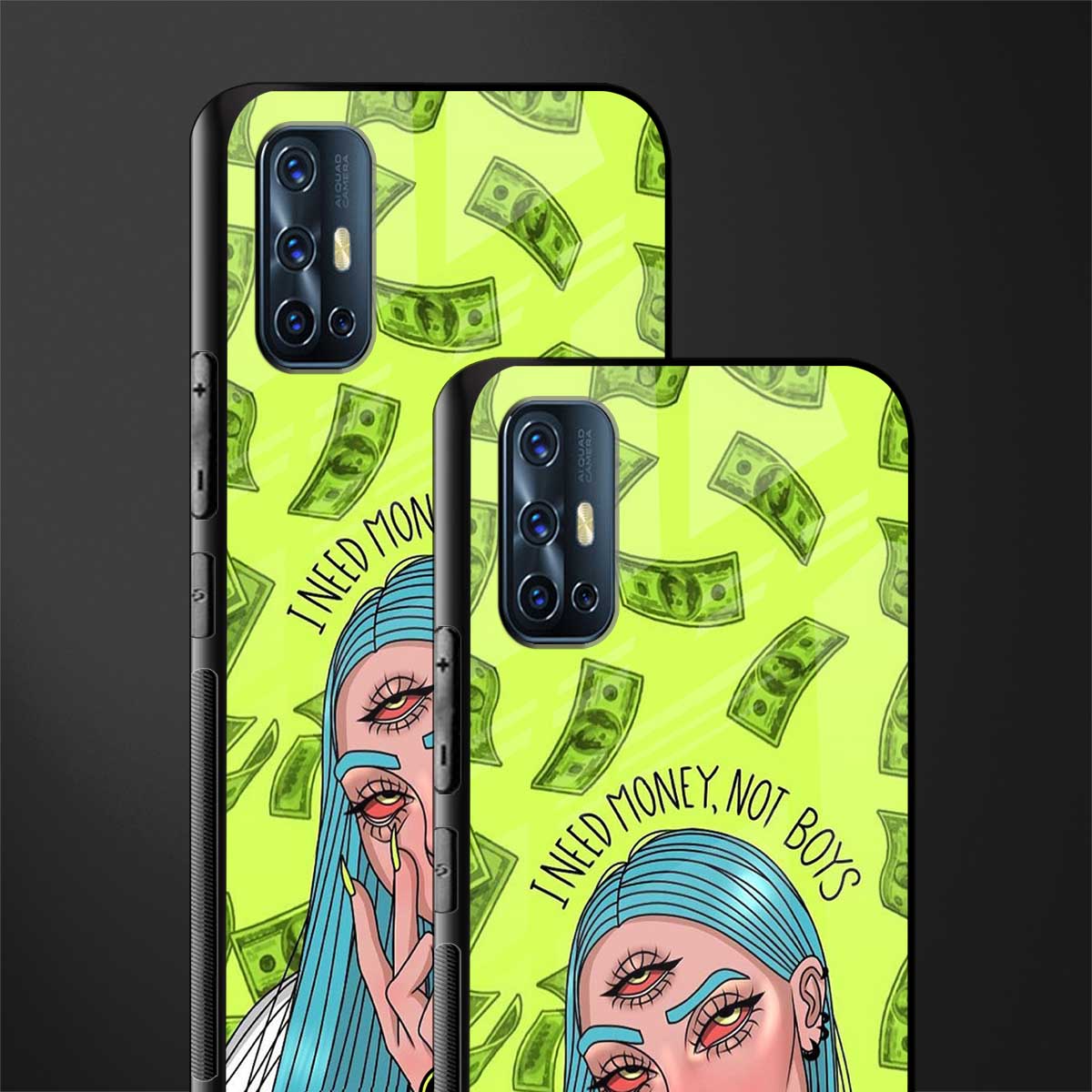 money over boys glass case for vivo v17 image-2