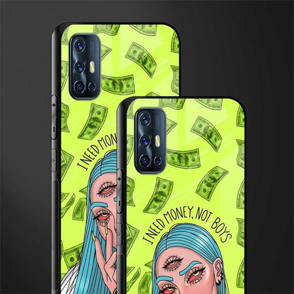 money over boys glass case for vivo v17 image-2