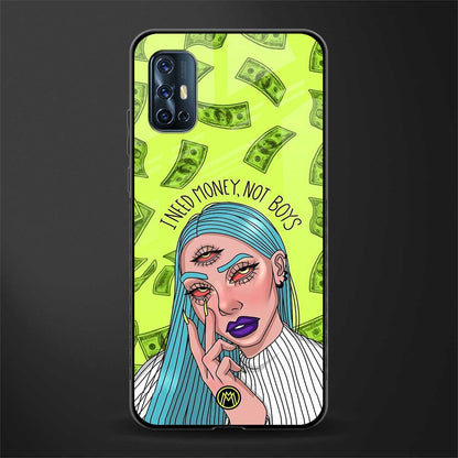 money over boys glass case for vivo v17 image