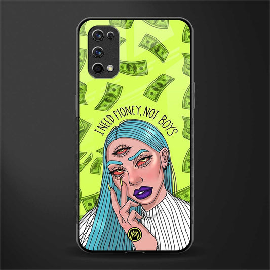 money over boys glass case for realme 7 pro image