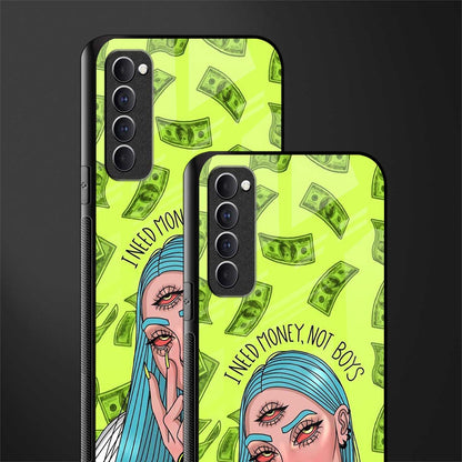 money over boys glass case for oppo reno 4 pro image-2